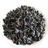 Dried Black Fungus Dried Wood Ear Mushrooms Dried Fungus Black Fungus Mushroom Hei Mu Er Auricularia Polytricha Mushroom 500 Grams Bulk.