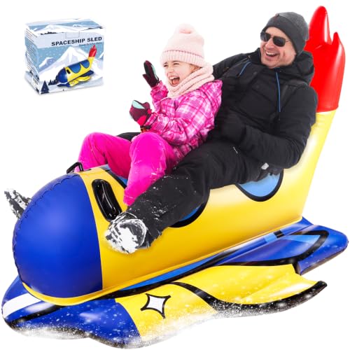 BSIEZC Spaceship 64 Inch Snow Tube