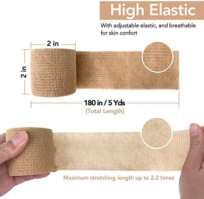 Equine Self Adherent Wrap - Pack of 3 - Image 4