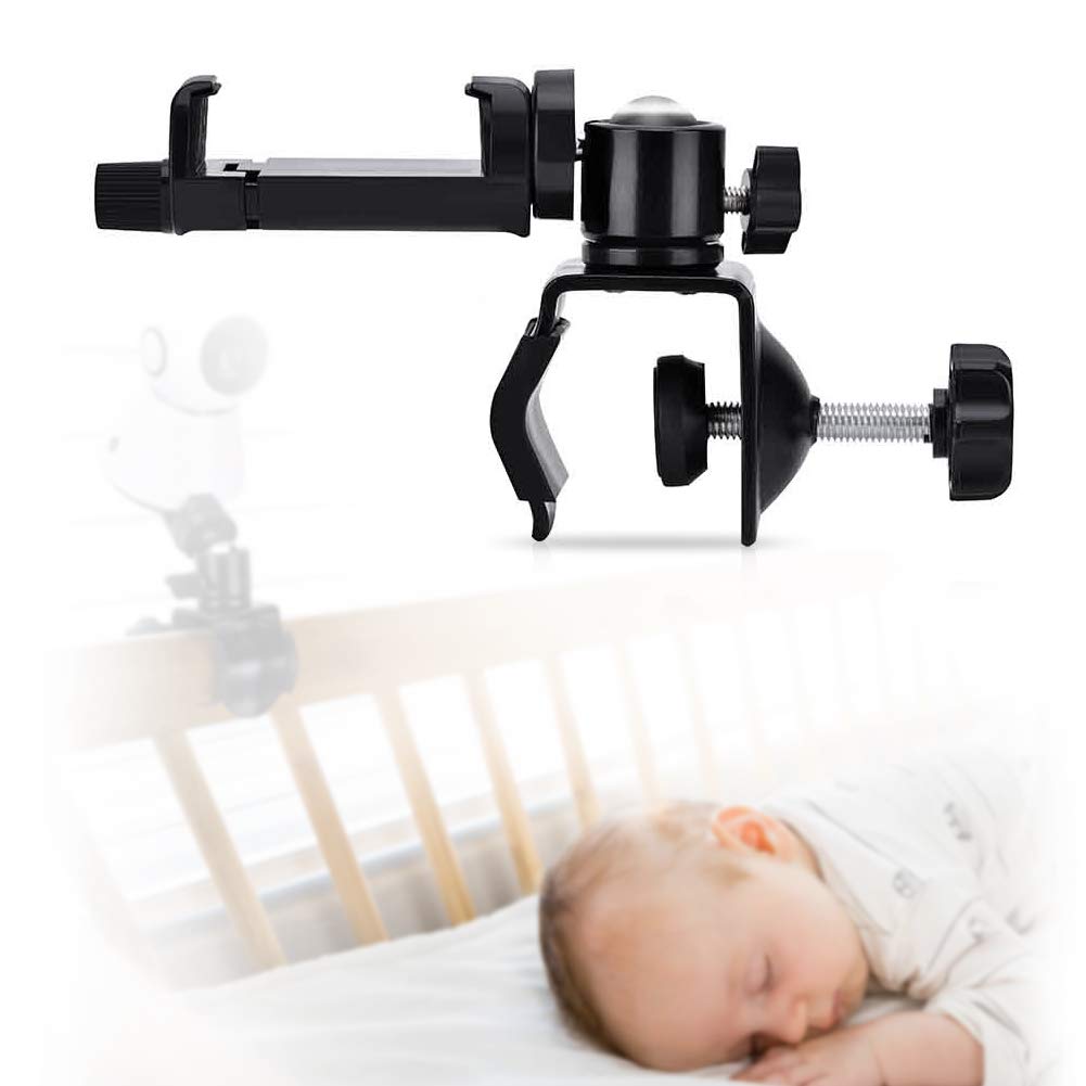 Soporte Universal para Monitor de Bebé con Montaje Flexible, Compatible con Cuna y Pared, Instalación Sin Herramientas