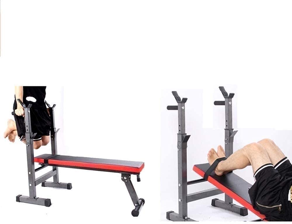 Krzesło Ławka do brzuszków Łóżko ze sztangą do użytku domowego Sprzęt fitness Łóżko do podnoszenia ciężarów Profesjonalna ławka dla ptaków Wielofunkcyjna składana ławka do wyciskania Ławka do hantli