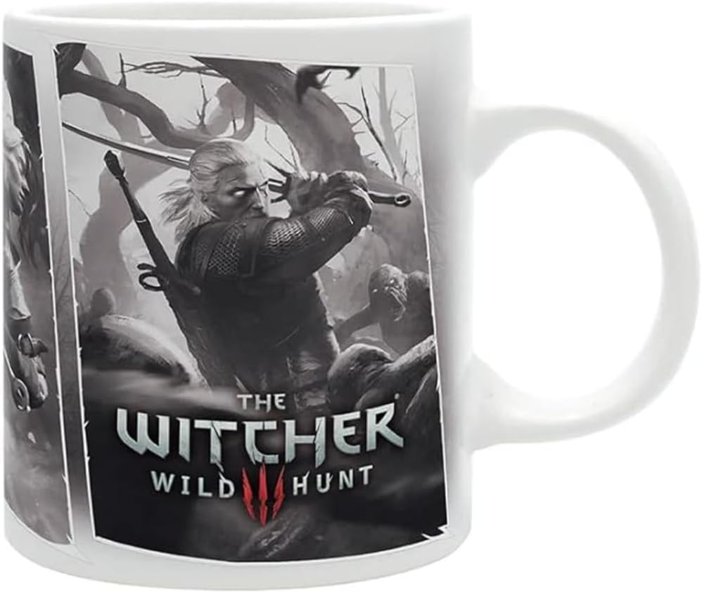 ABYstyleTHE WITCHER Mug Geralt, Ciri and Yennefer