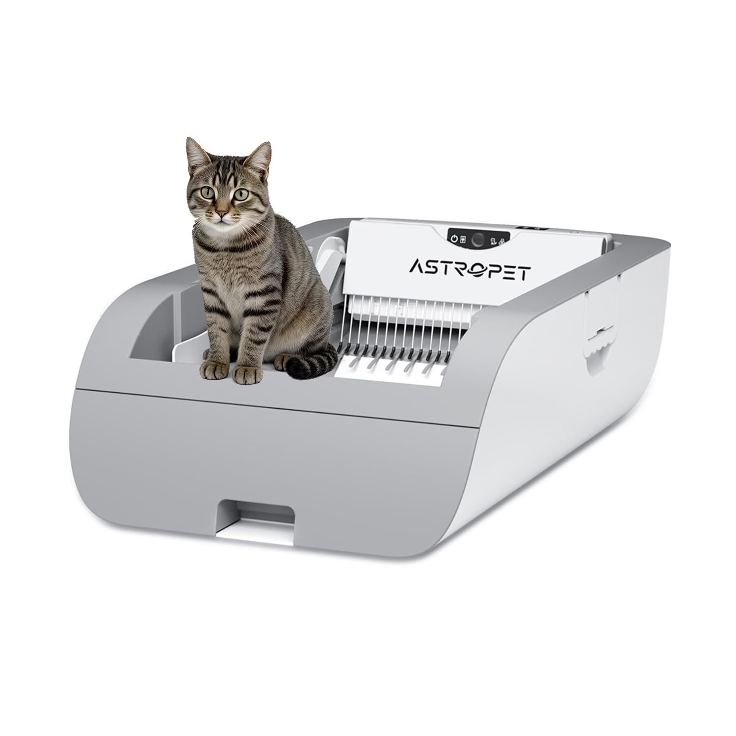 AstroPet Offenes selbstreinigendes Katzenklo XXL