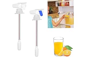 2PCS Automatic Milk Dispenser for Fridge Gallon, Great for Party, Outdoor, Home, Kitchen