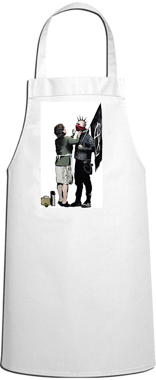 Tribal T-Shirts Banksy Punk Mum Kitchen Apron