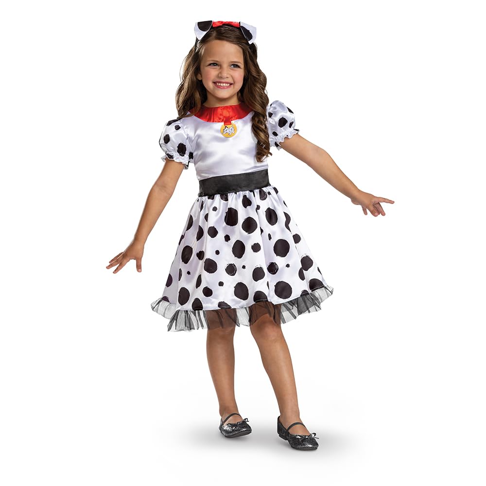 Disguise Disney 101 Dalmatians Dress Up for Girls Officially Licensed