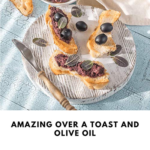 3 Pack Organic Green Olive Spread 2.8oz x 3 Units | Just Two Ingredients: Olive and Salt | Perfect Organic Spanish Olives Spread For Cheese Boards, Pizza & Easy Olive Tapenade | No Sugar. - Thumbnail 5