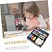 FAVOMOTO DIY Shell Painting Kit for Boys and Girls Creative Educational Toys Hand Eye Ability Training Supplies