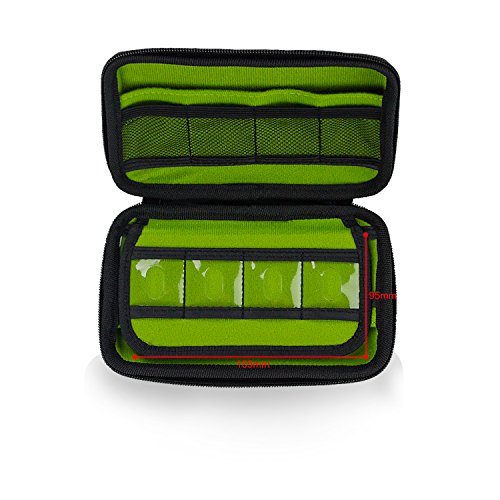 Estarer USB Flash Drives Organizer, Digital Gadget Case Waterproof SD Memory Card Case,Designed for External Hard Drive,CF Card Traveling - Thumbnail 6