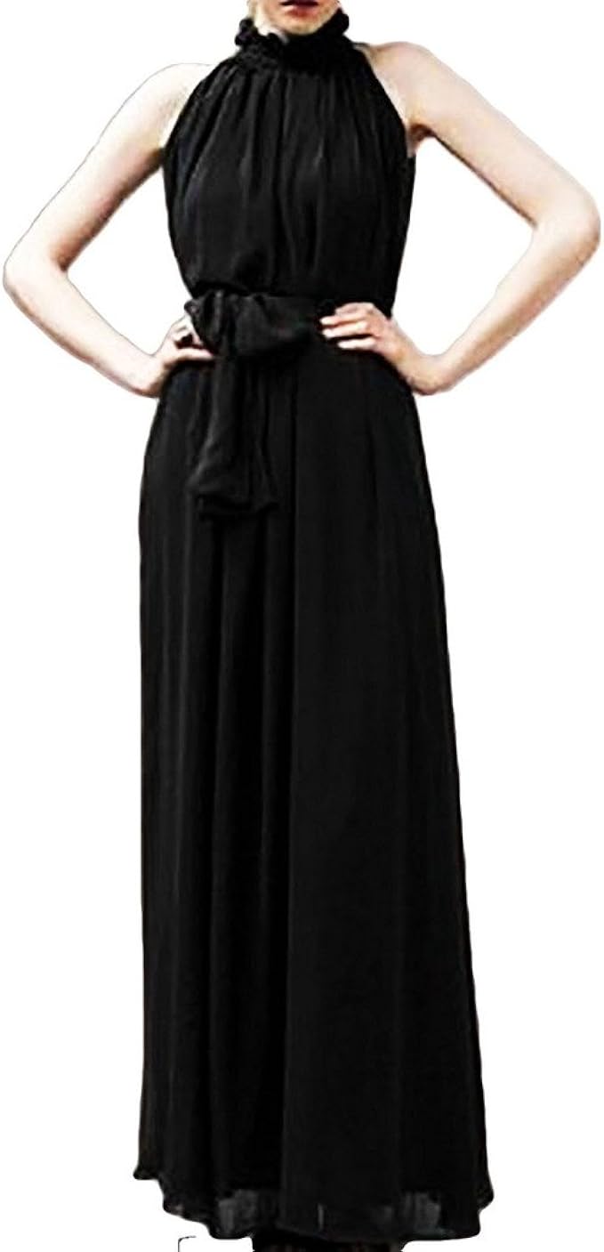 Amazon Co Jp Yysunshine レディース ワンピース シフォン パーティードレス マキシ フォーマル 結婚式 発表会 お呼ばれ 大人 普段着 大きいサイズ レトロ エレガント 上品 優雅 シック 大人 黒 グリーン 紺 ワインレッド 紫 カーキ 6色 服 ファッション小物