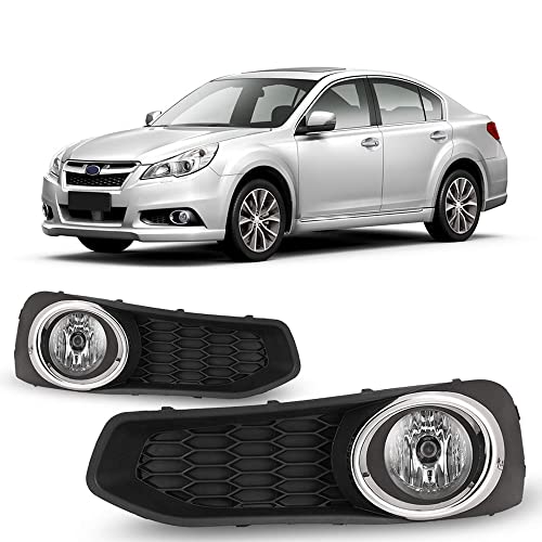Winjet Compatible with [2013-2014 Subaru Legacy] Driving Fog Lights + Switch + Wiring Kit