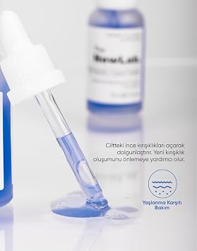 The NewLab. Mavi Serum%1 Bakır Peptit & Multi-Peptide Yaşlanma Karşıtı Dolgunlaştırıcı Etkili 30 Ml (Multi Peptide-Copper Peptide%1)