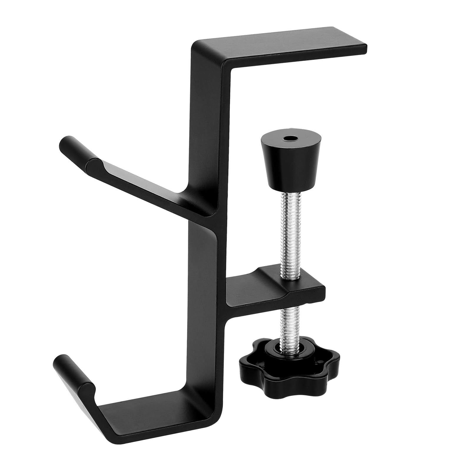 Support Casque Réglable En Aluminium Pour Bureau - Crochet Pivotant 180° - Jusqu'à 3 Kg
