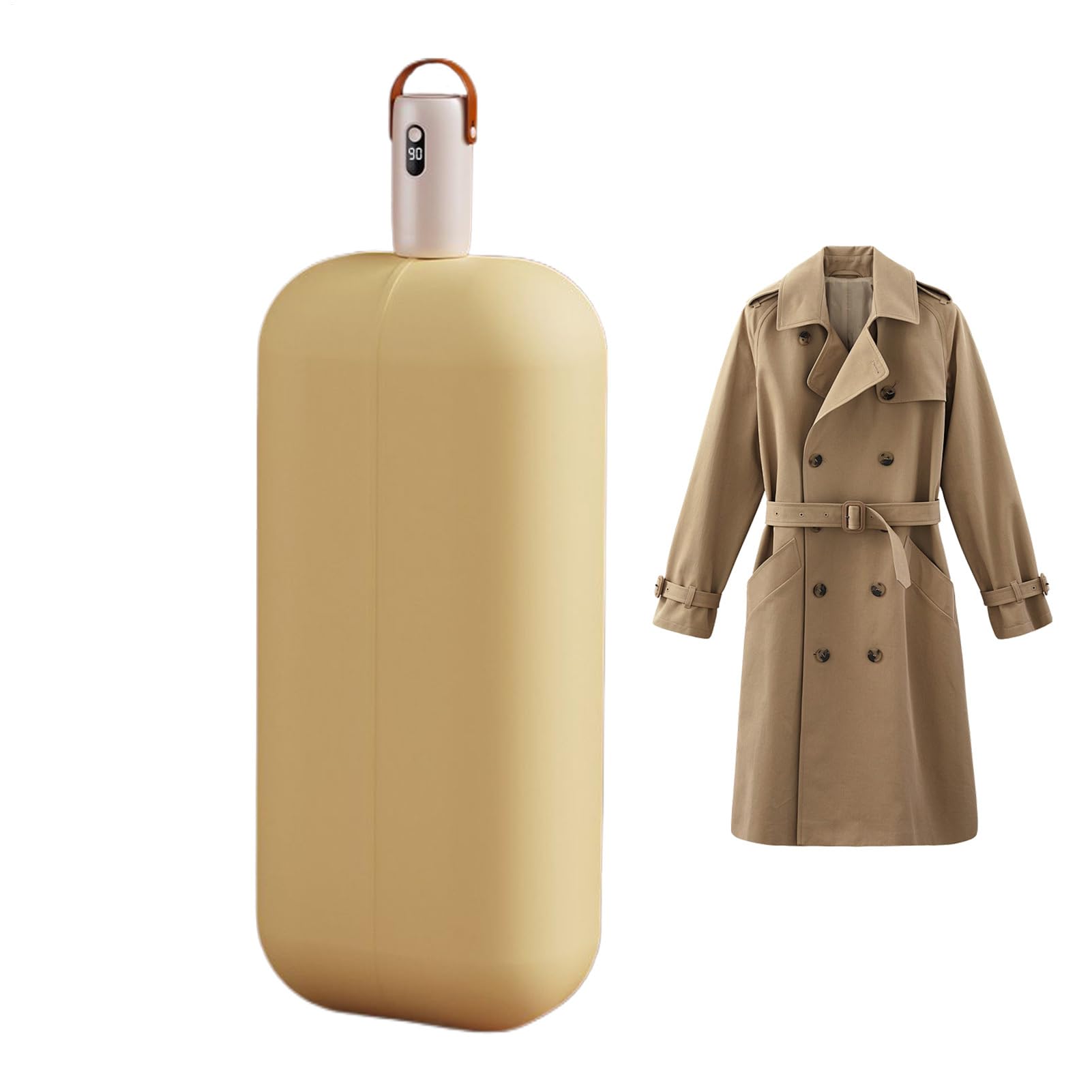 Secador de Ropa Portátil - Máquina de Secado Plegable para Lavandería | Máquina Eléctrica Ajustable Para Prendas Viaje Camping Autocaravana Exteriores Hotel Interiores