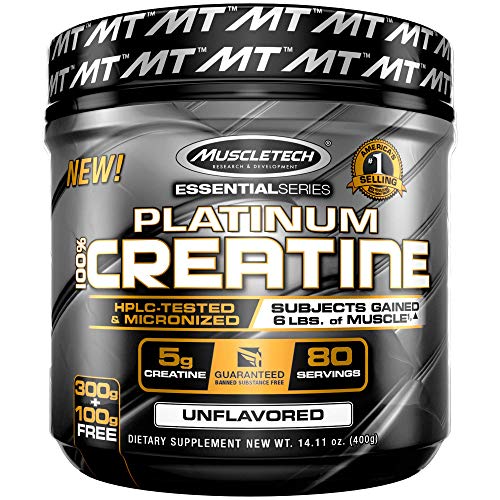 MuscleTech Creatine Monohydrate Powder Platinum Pure Micronized Muscle Recovery + Builder & owder 100% Pure L Glutamine Powder - Image 6