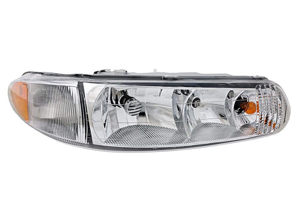 For Buick Regal, Century Headlight Lamp 1997 1998 1999 2000 2001 2002 2003 2004 2005 Halogen Passenger Right Side