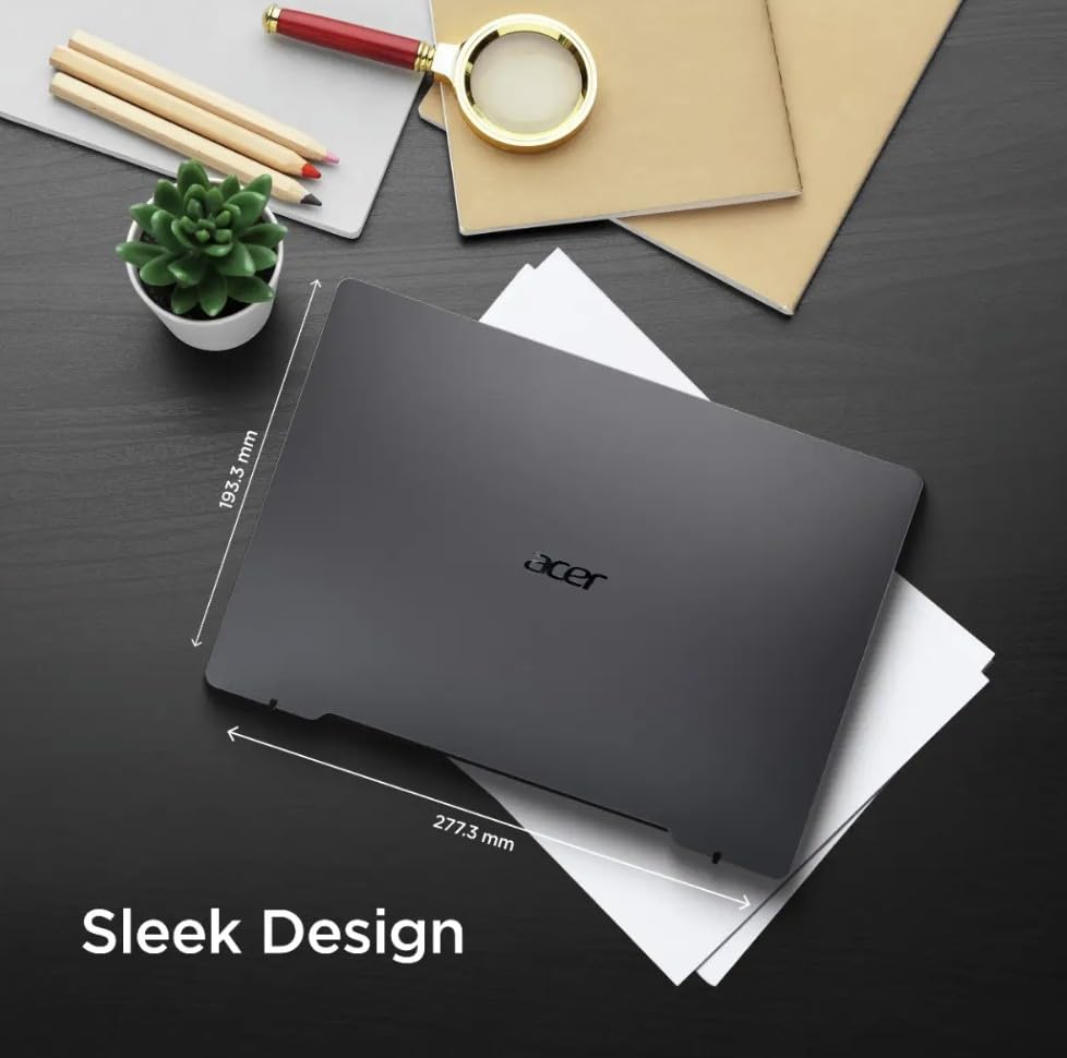 Image of Acer Aspire 3 (2026), Intel Celeron Dual Core N4500 - (8 GB /256 GB SSD /Intel UHD Graphics /Windows 11 Home) Thin and Light Laptop /11.6 inch HD /Steel Grey /1.0 Kg /MS Office 2024