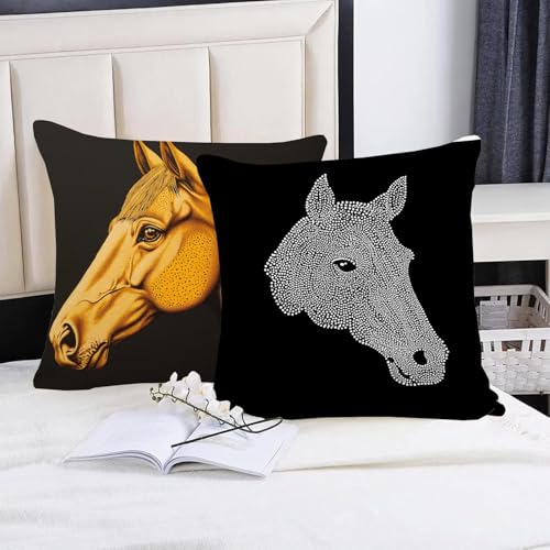 Coussin carré d'extérieur m-259 : housse de canapé noire lavable pour protéger et décorer