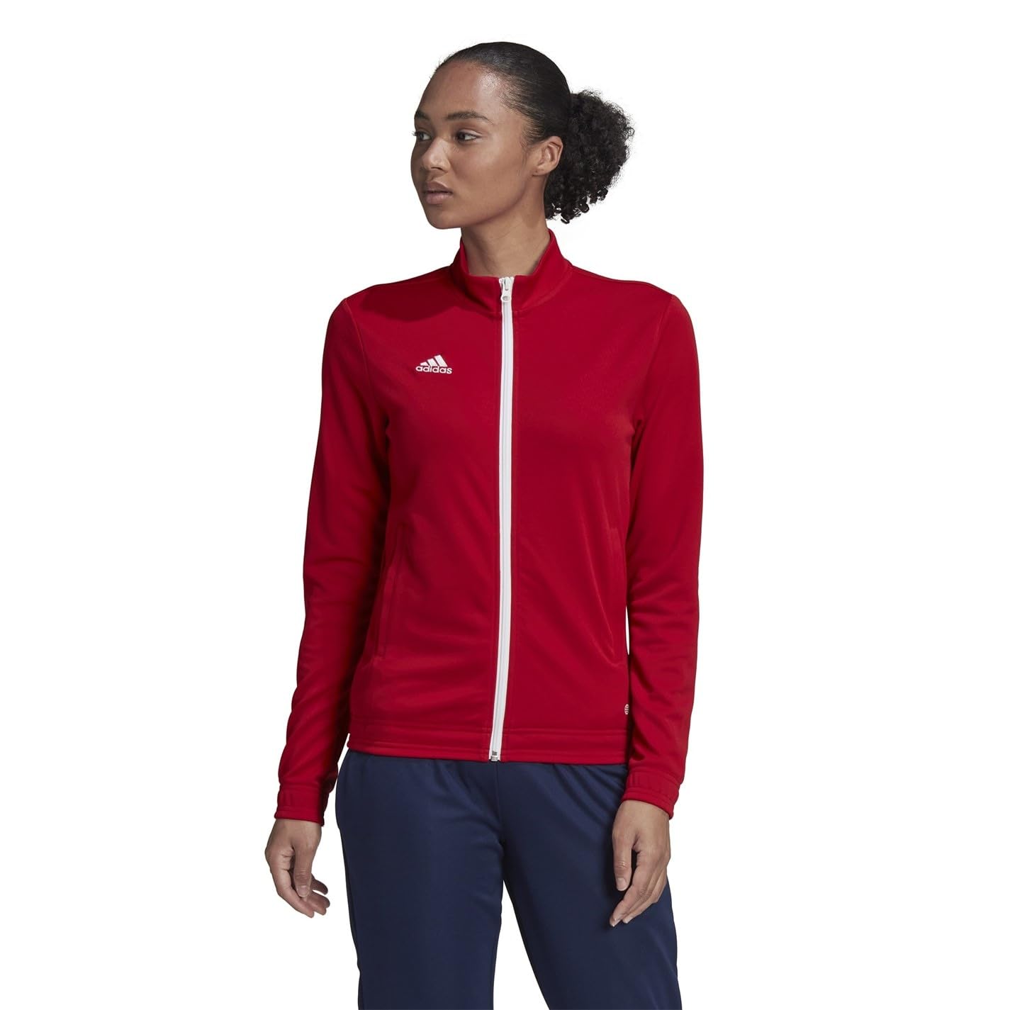 adidas Entrada 22 Track Jacket Top Track Kobiety,Team Power Red 2,L