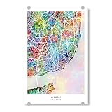 Format: 150x100 cm Acrylglasbild | robustes Acrylglas mit 4 mm Stärke | UV-Direktdruck sorgt für brillante Farben | Langlebigkeit und Stabilität | 3D-Tiefeneffekt