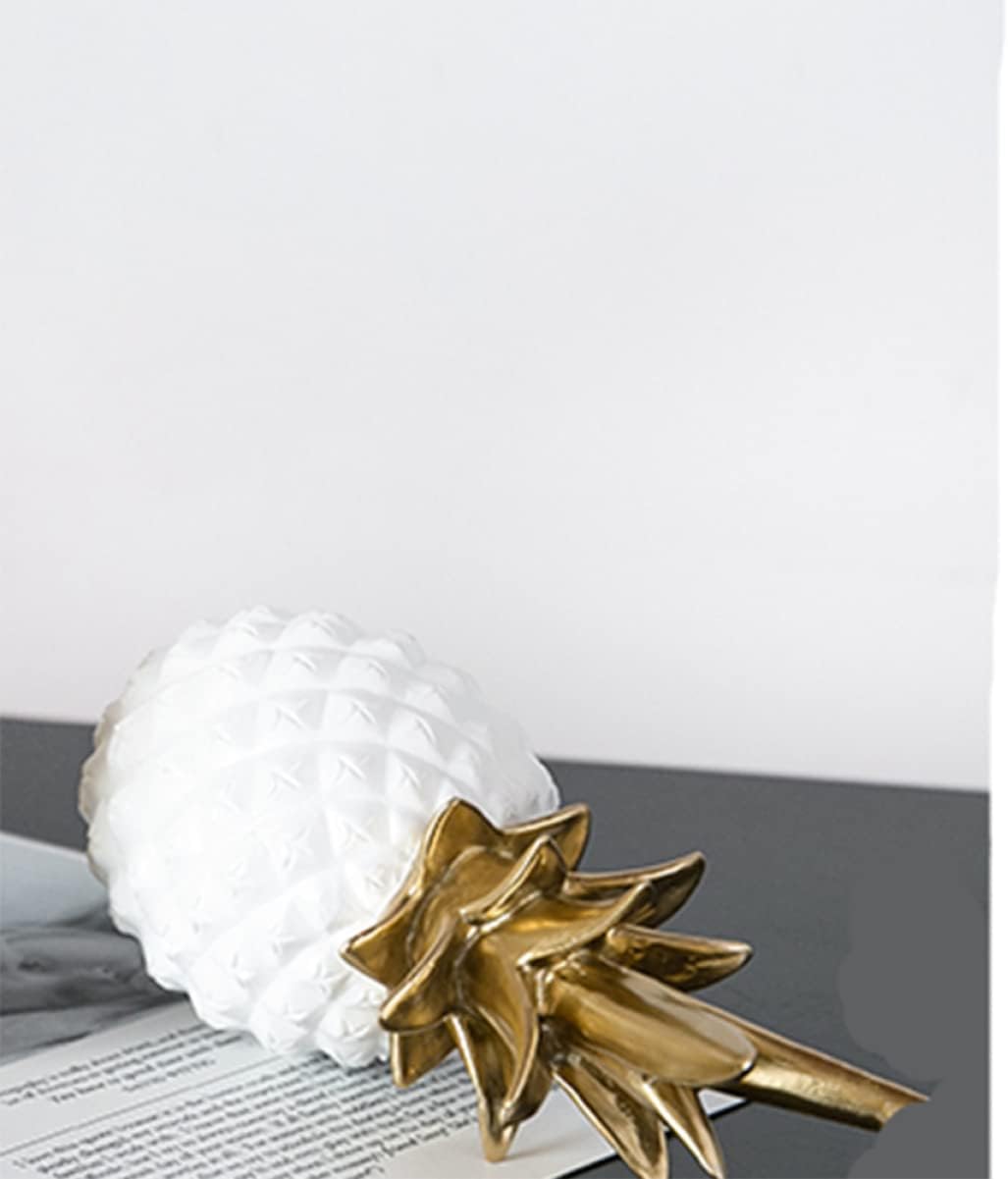 Pineapple Simulation Desktop Decoration Table Ornament for Home Kitchen and Living Room Decor for Family Gatherings and Natural Touch