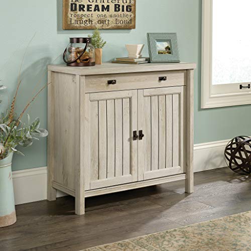 Sauder Costa Library Base, Chalked Chestnut Finish #TOP1