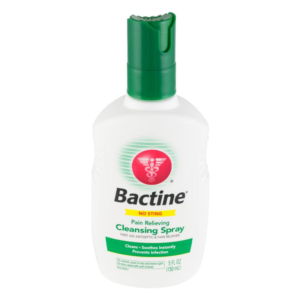 Bactine Liquid, 6519781005, 5 Oz Spray Bottle - Each