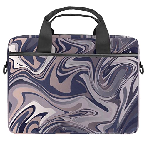 Sacoche PC portable 13 pouces au design unique dessiné à la main vert et coloré
