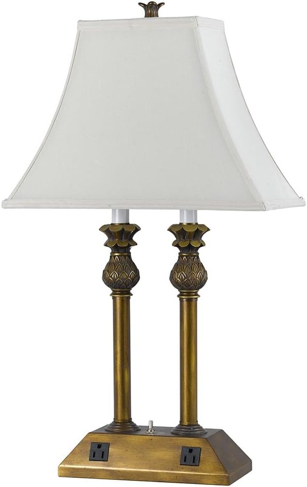 Cal Lighting LA60001DK2 Pinapple Desk Table Lamp Fixture