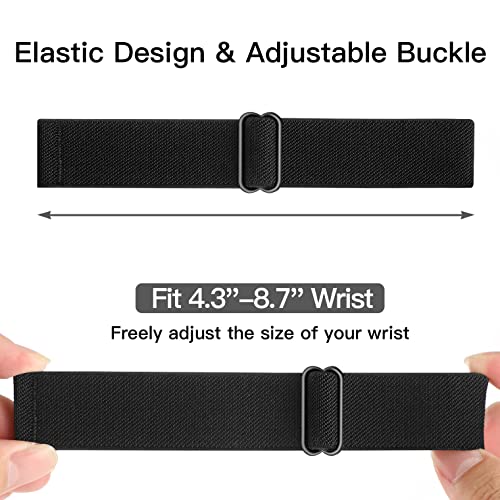 3 Pack Correas de Nylon para Reloj Fenix 5S 20mm miniatura 4