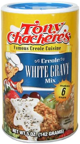 Tony Chachere's White Gravy Mix, 5-Ounce Unit (Pack of 12)