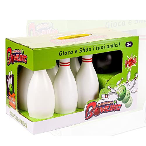 Set da bowling: il set da bowling è dotato di 6 birilli colorati e 1 palae, che catturano facilmente gli occhi dei bambini e aiutano a costruire il riconoscimento del colore dei bambini in tenera età.