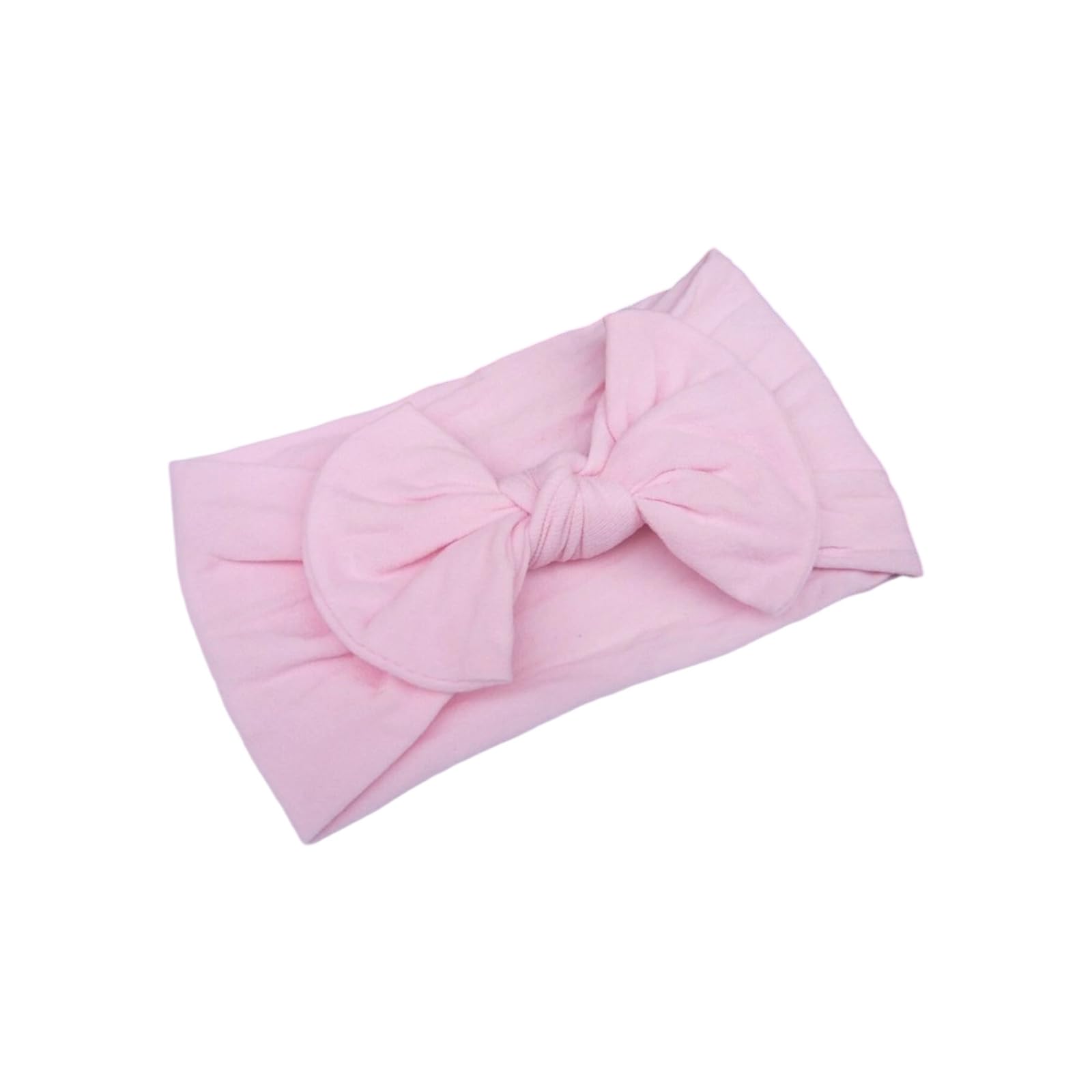 Fentency Soft Nylon Hairband Hair Bows Gentle Elastic Headbands For Infants Toddler Multi Color
