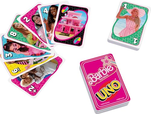 UNO Jogo de Cartas Barbie O Filme