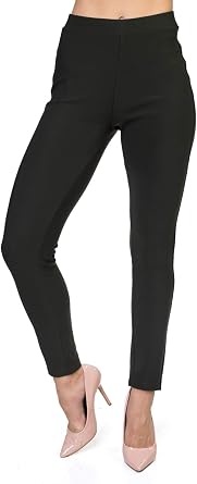 Ponte Knit Dressy Leggings Pants 