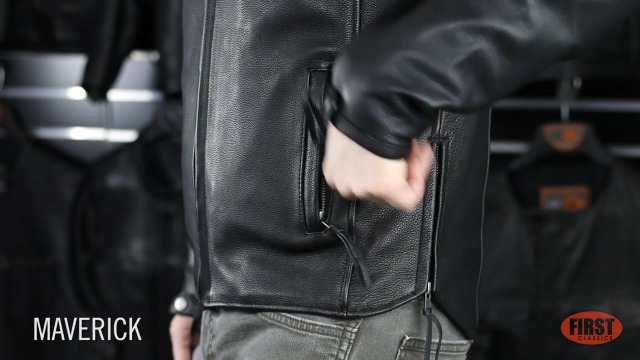 Amazon.com: First Mfg Co - Maverick - Men's Motorcycle Biker