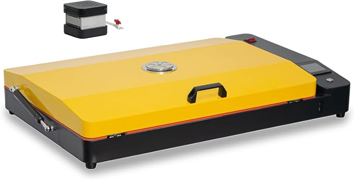 New DTF Oven Dryer 17in x 23.6in DTF Transfer Curing Oven With Bottom Aluminum Alloy Heating for Curing Transfer Film DTF Sheet, With Small Filter 110V