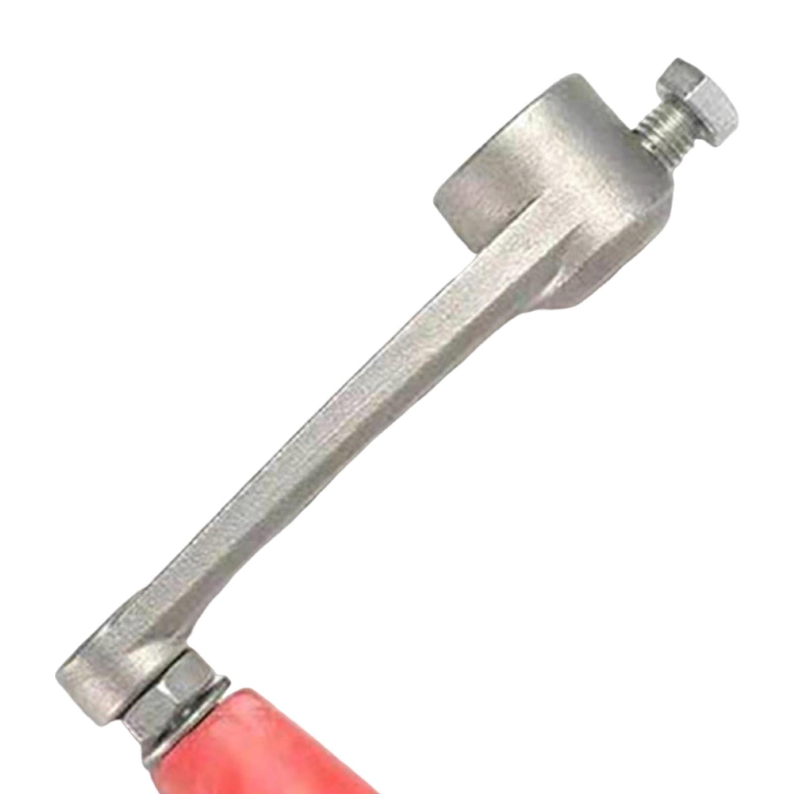 Ergonomischer Honigschleuder Griff Aus Aluminium mit Bequemer Handhabung Schnelle Installation Robustes Material für Und Honigernte, Lochdurchmesser 12