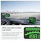 GPS Tacho,head up display auto mit GPS geschwindigkeitsmesser Kompass,HUD Display Echtzeitdaten & Saugnapfhalterung (Universal für alle Autos)