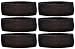 Unique Sports Headbands Team Pack of 6 (Black)