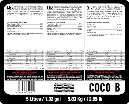 4 Ladrillos de Fibra de Coco 11 lb + Nutrientes Líquidos 10 L miniatura 4