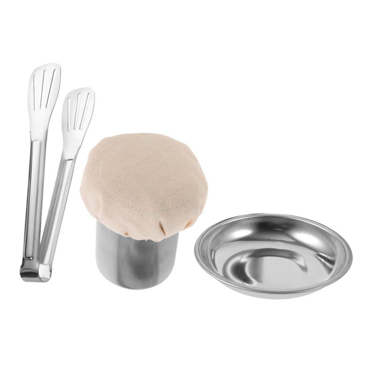 NAMOARLY Set of Pancake Oil Brush Pan Oil Brush Easy Clean Cooking Food Tong Home Wiper