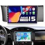 [DSP&32EQ] 4+64G Android 15 Radio for Subaru BRZ Scion FRS/Toyota GT86 2012-2016, 9 inch Touch Screen for Scion FRS Car Stereo with Carplay/Android Auto/Bluetooth5.0/1280 * 720P/GPS Navigation/WiFi