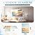 AUSLET 8 Pack Decorative Sound Absorbing Panels, Sound Absorbing Wall Art, 48" x 32" Acoustic Wall Art for Decoration, Art Acoustic Panels, Acoustic Treatment, Adhesive Included, Sunrise Beach