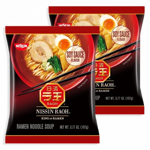 Nissin RAOH Soy Sauce Ramen