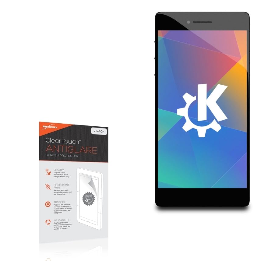 BoxWave Screen Protector Compatible with Purism Librem 5 - ClearTouch Anti-Glare (2-Pack), Anti-Fingerprint Matte Film Skin for Purism Librem 5, Purism Librem 5, 5 Evergreen