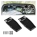 ECOTRIC Hardtop Liftgate Glass Hinges Stainless for Jeep Wrangler YJ TJ 87-06