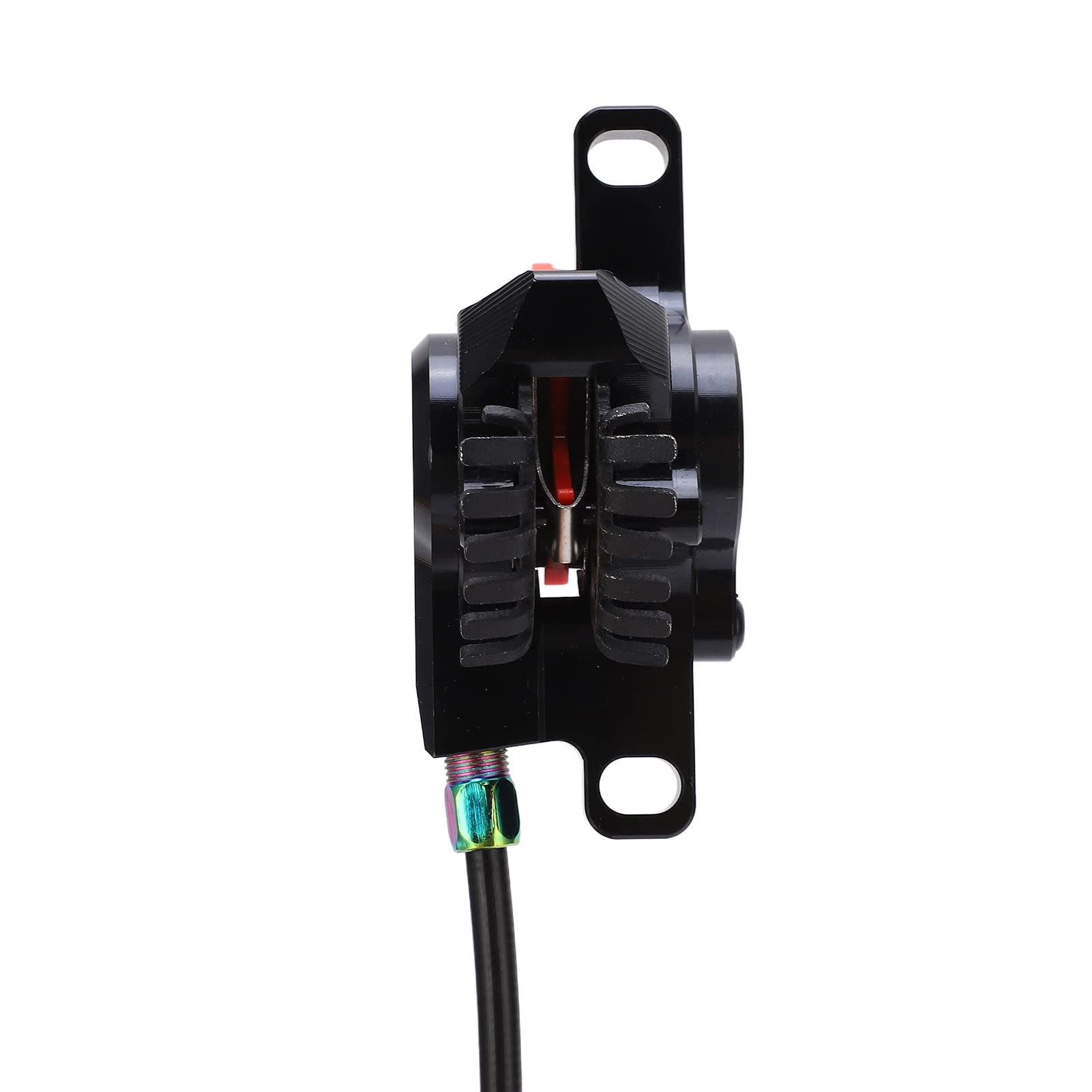 MEIJUN vélo arrière huile frein à disque 160mm Rotor étrier hydraulique frein à disque étriers (Noire)