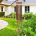 Wind Chimes with Big Deep Tone,42" Memorial Wind Chimes, Large Sympathy Wind Chimes with Deep Tone,Both Indoor & Outdoor Decor in Your Garden,Porch, Backyard and Patio (Bronze)