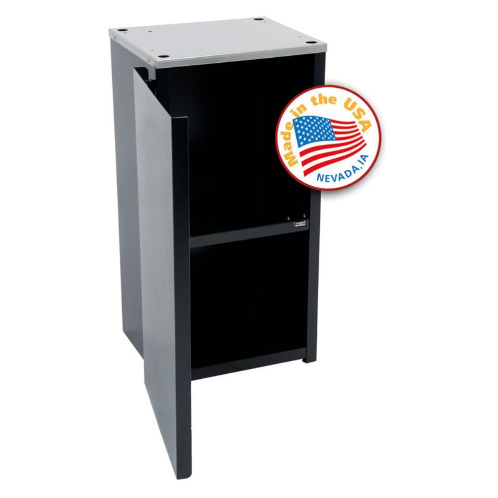 Manufactured Fun Premium Popcorn Stand for 4-Ounce Professional Series Popcorn Machines by Paragon – Small, 4.0 ounces, Black, Model 3080720